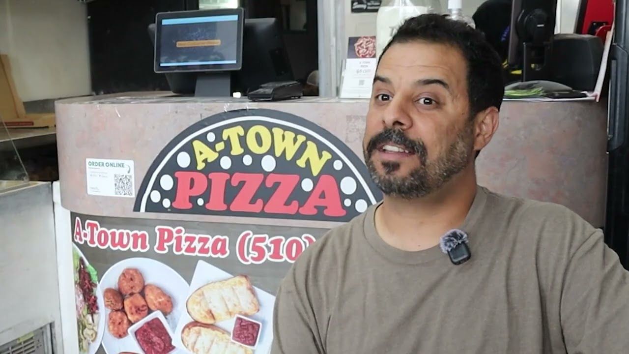 Green, A-Town Pizza
